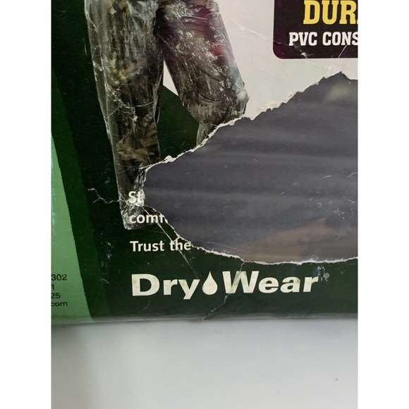 Stearns Men’s Old New Stock PVC Nylon 2 Piece Waterproof Camo Rain Suit Size ML - Picture 10 of 11